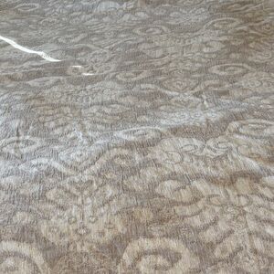 Restoration Hardware Italian Textural Jacquard king duvet and 2 king shams